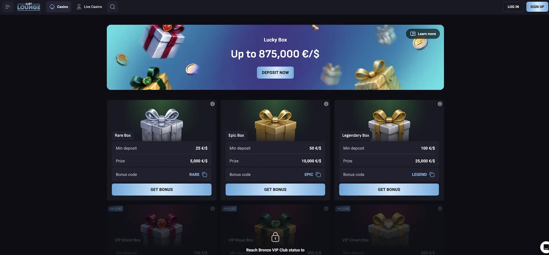 Slotlounge Lucky Box